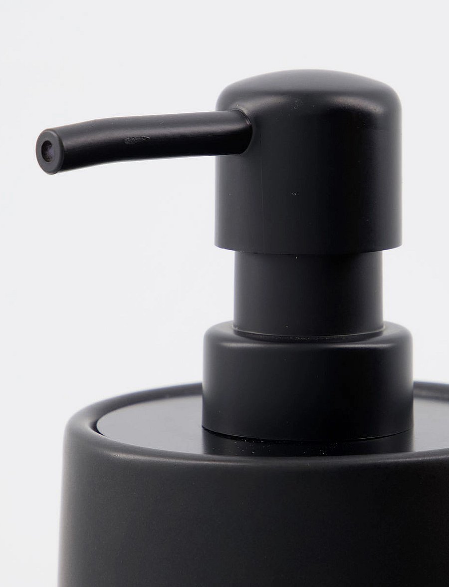 house doctor - Soap dispenser, HDEdga, Black - seebidosaatorid ja -alused - black - 3