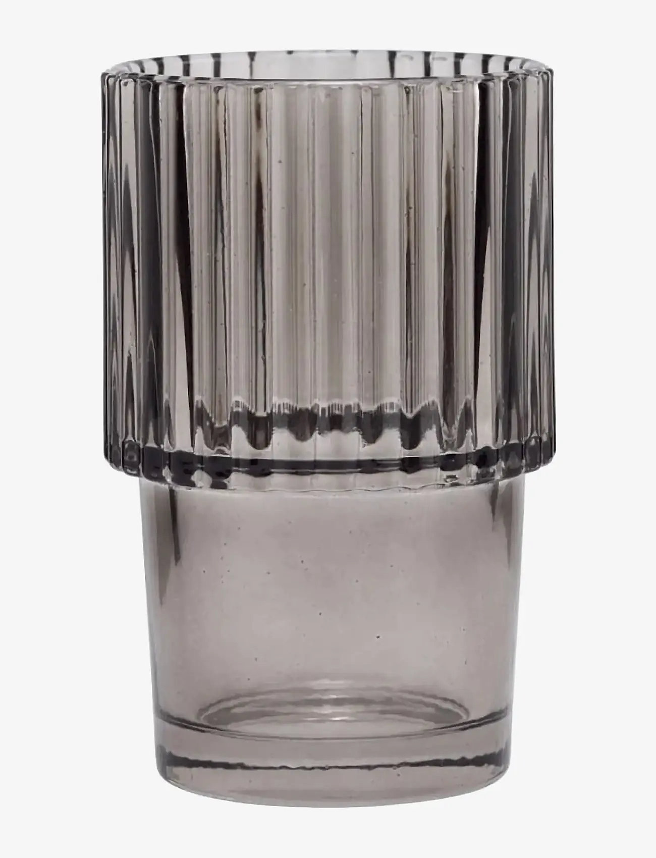 house doctor - Rills Glass - joogiklaasid - smoked grey - 1