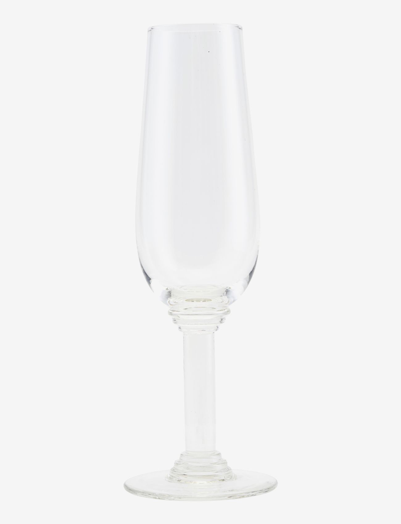house doctor - Nouveau Champagne glass - laveste priser - clear - 0