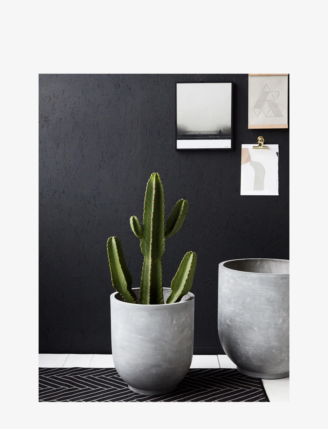 house doctor - Planter, HDGard, Grey - krukker - grey - 1