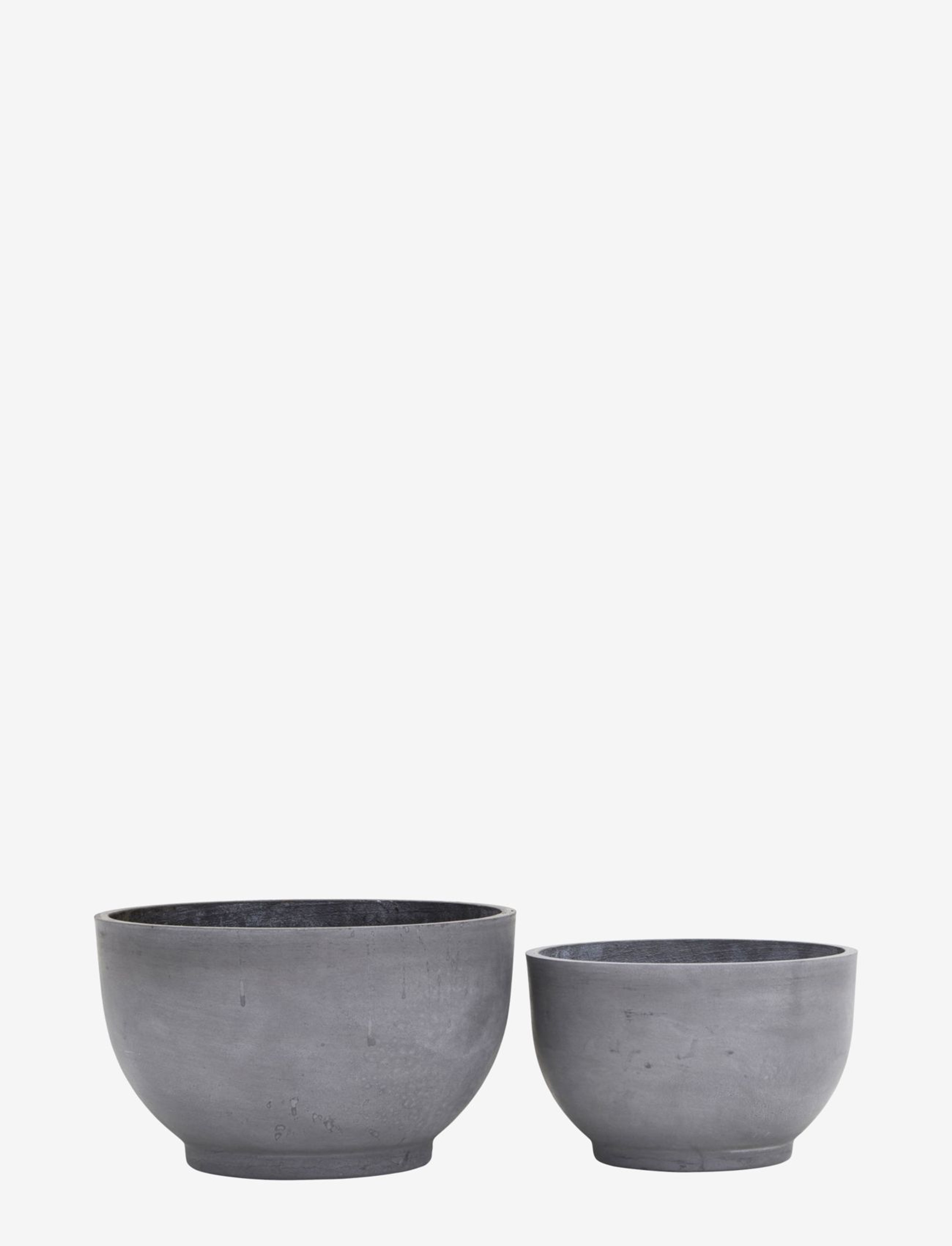 house doctor Gard Planter - Pots de fleurs - GREY / grey