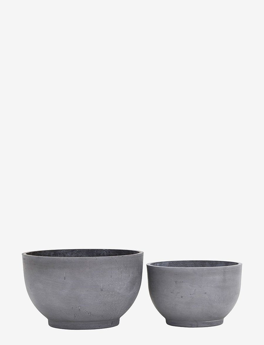 house doctor - Planter, HDGard, Grey - grey - 1