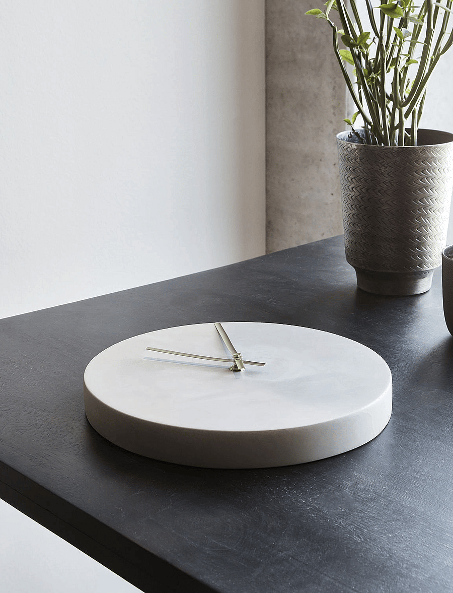 house doctor - Wall clock, HDWatch, Concrete - concrete - 3