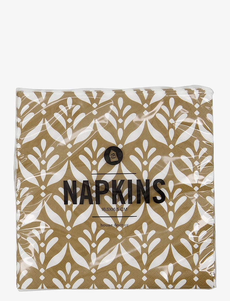 house doctor - Napkins, HDMento, Brown - brown - 0