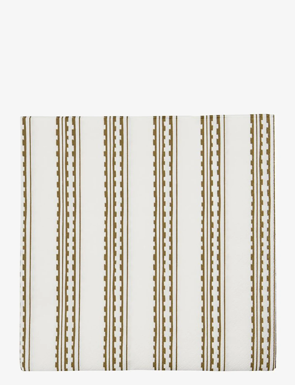 house doctor - Napkins, Trace - papierservietten - yellow/brown - 0