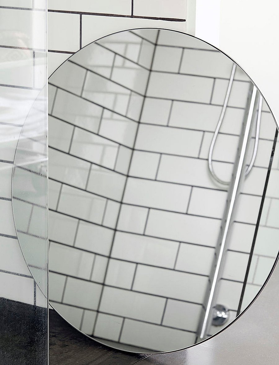 house doctor - Mirror, HDWalls, Clear - runde spiegel - clear - 0