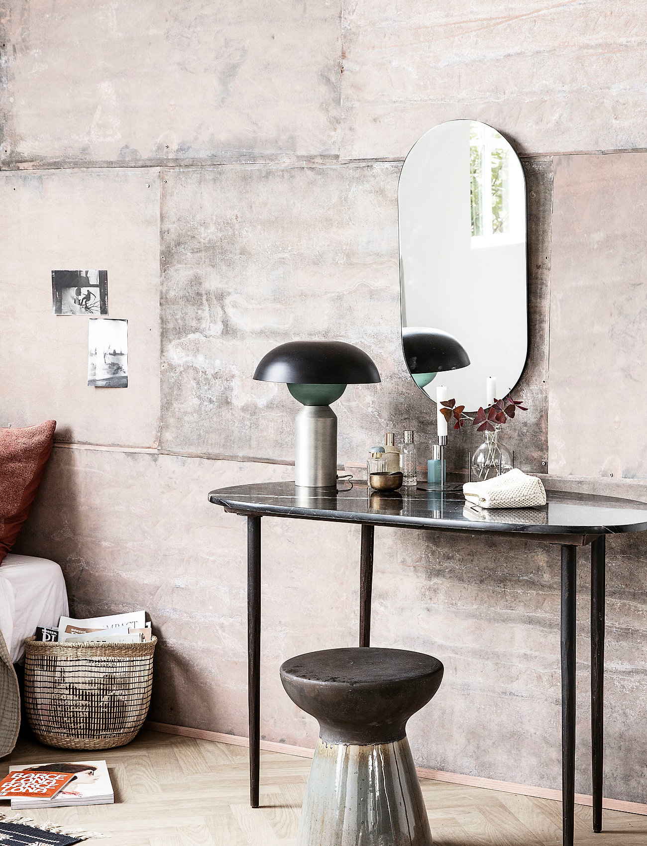 house doctor Spejl, Hdwalls, Klar, 70X35 cm, Mirrors, Silber - Wall Homeware