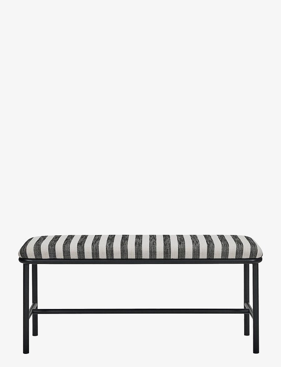 house doctor - Bench, HDToda, Black/Off-white - black/off-white - 0