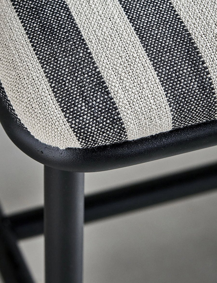 house doctor - Bench, HDToda, Black/Off-white - black/off-white - 4