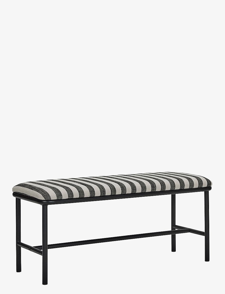 house doctor - Bench, HDToda, Black/Off-white - black/off-white - 1