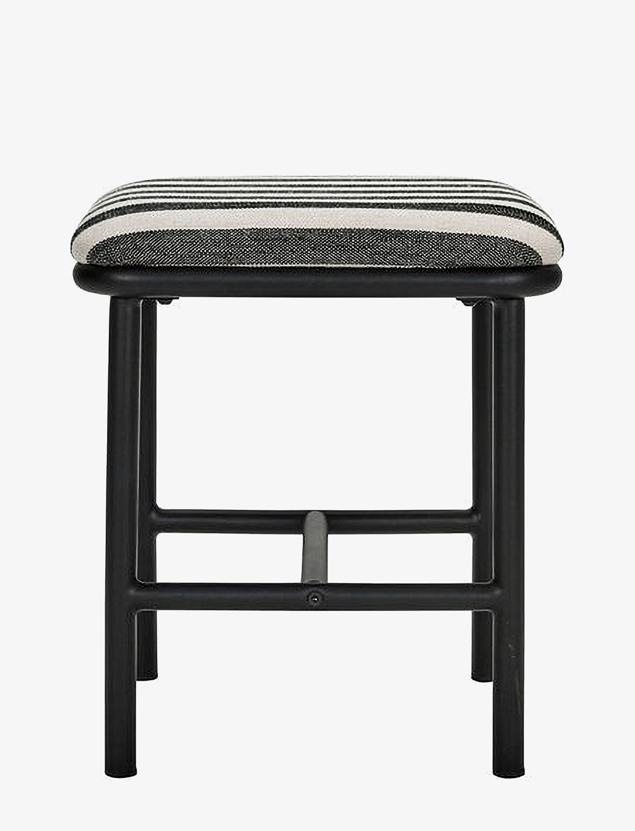 house doctor - Stool, HDToda, Black/Off-white - black/off-white - 0