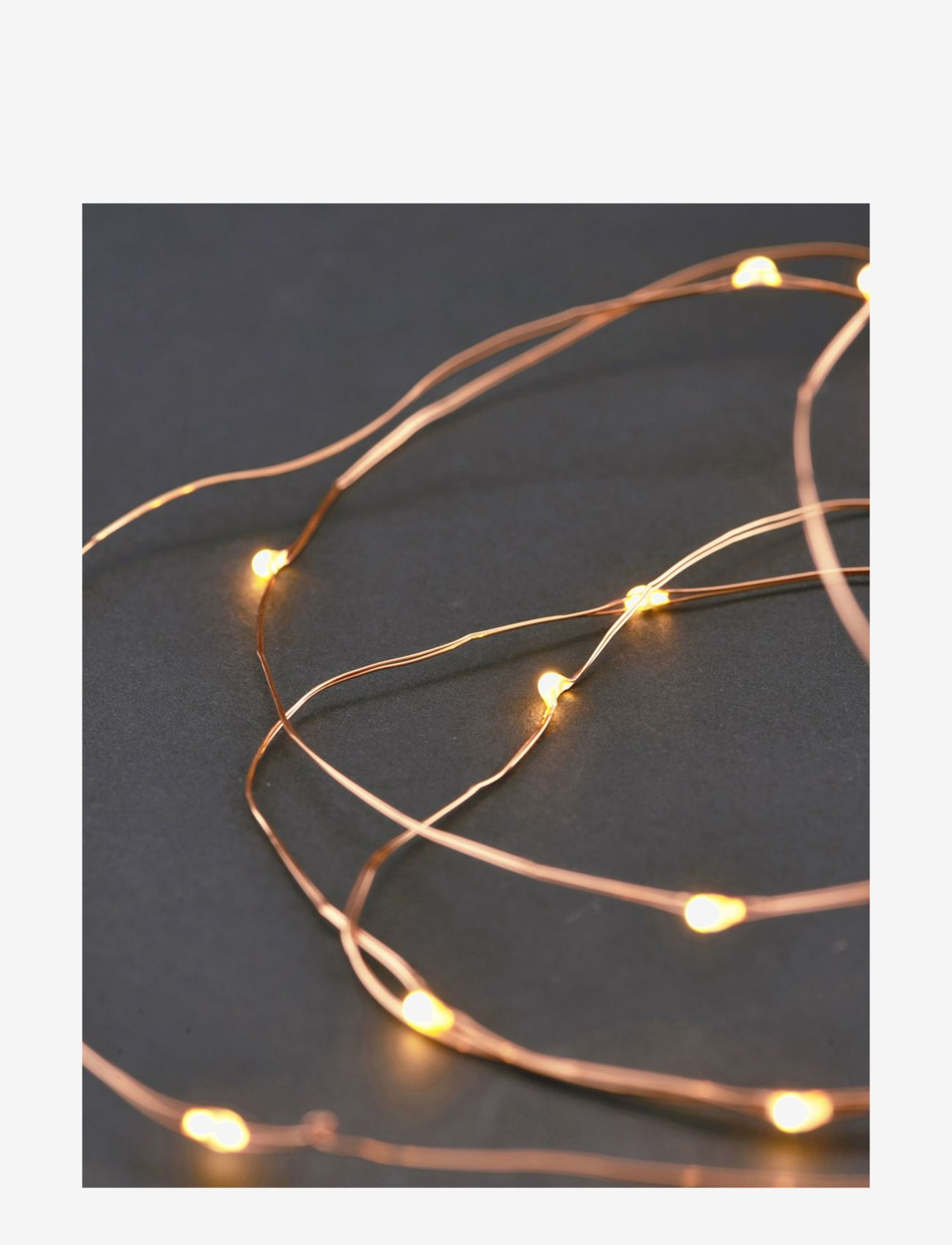 house doctor String lights - Außenbeleuchtung - COPPER / gold