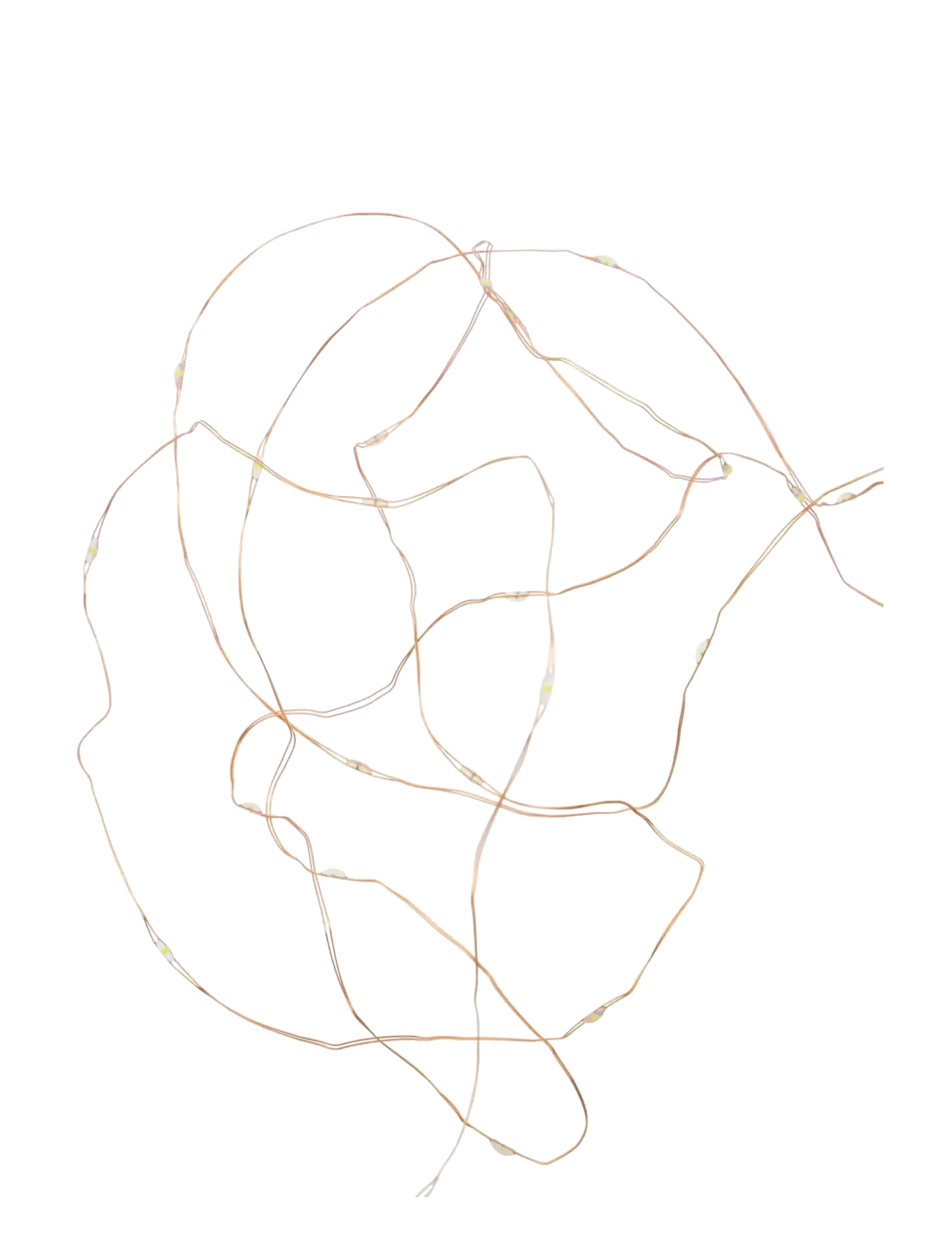 10 m Lyskæde - COPPER