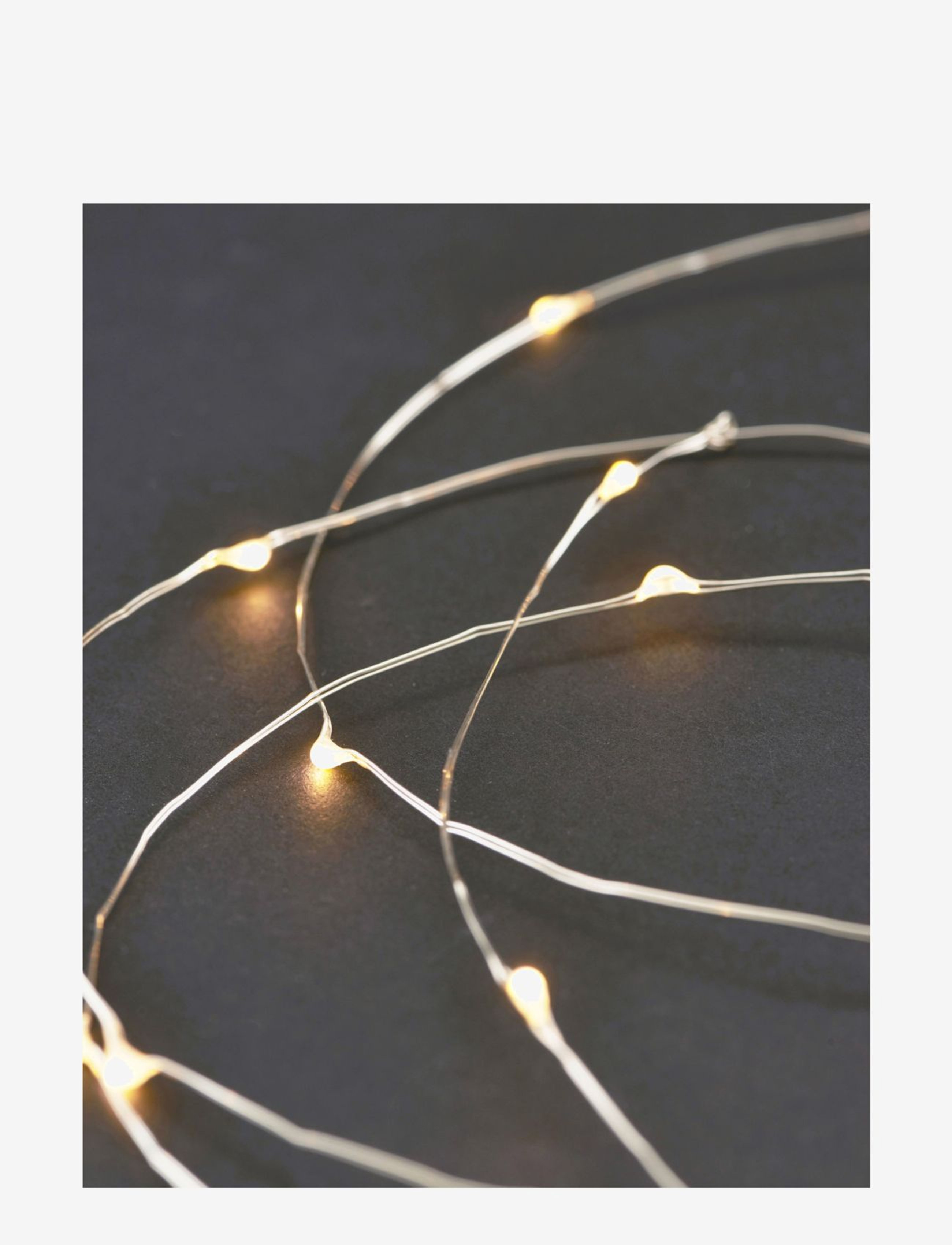 String lights - SILVER