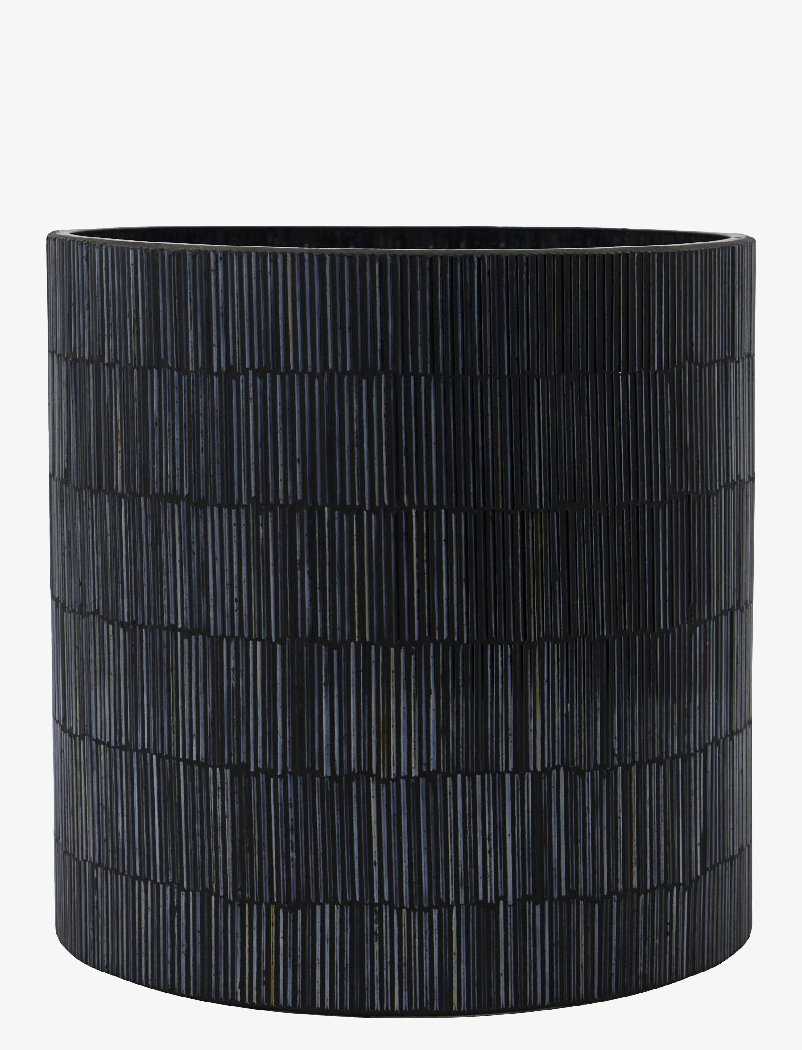 house doctor Tealight holder, Gara, Black - 4 for 3 - BLACK / black