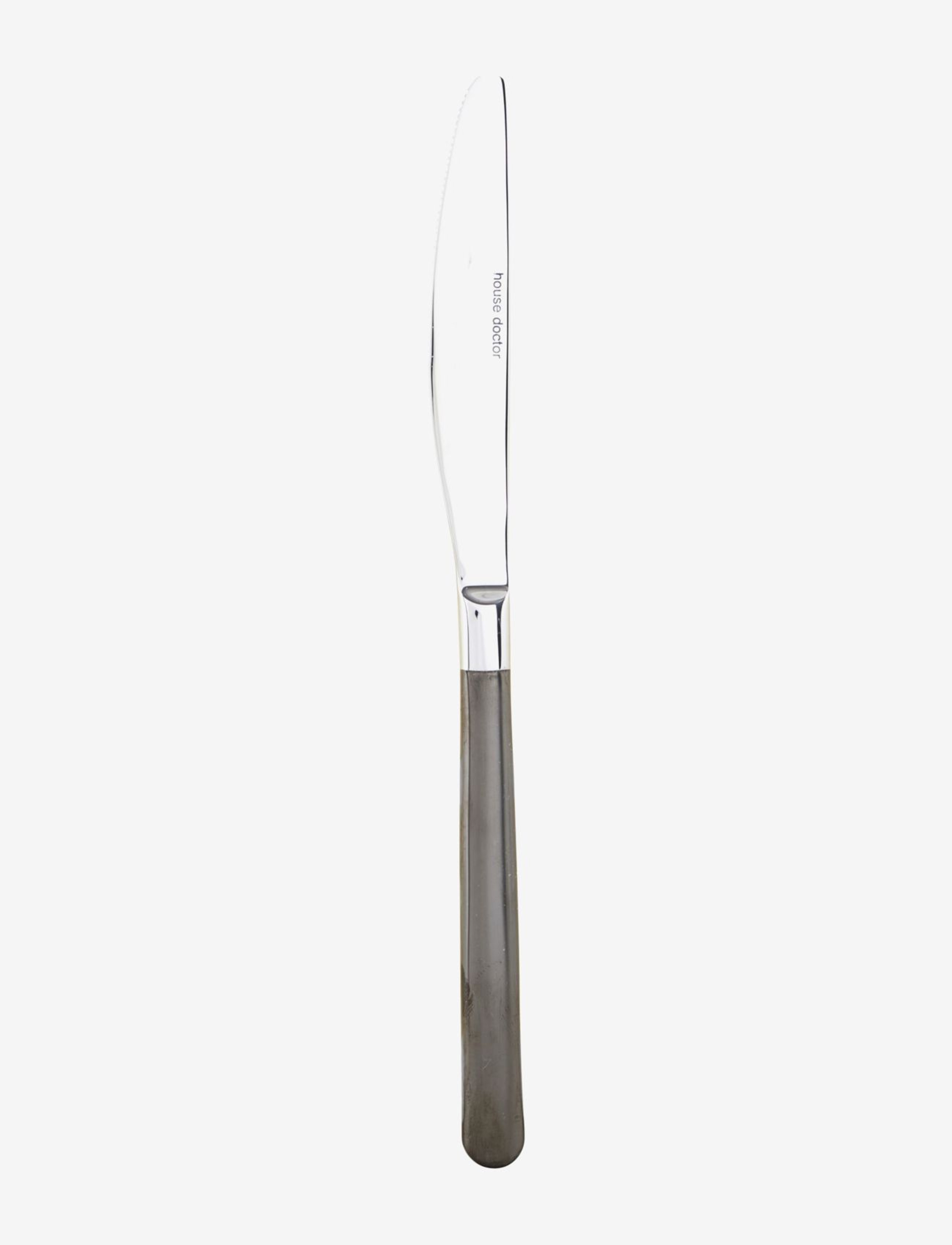 HOUSE DOCTOR Kniv, Hdox, Sort/Sølv Silber - L23CM - Unisex