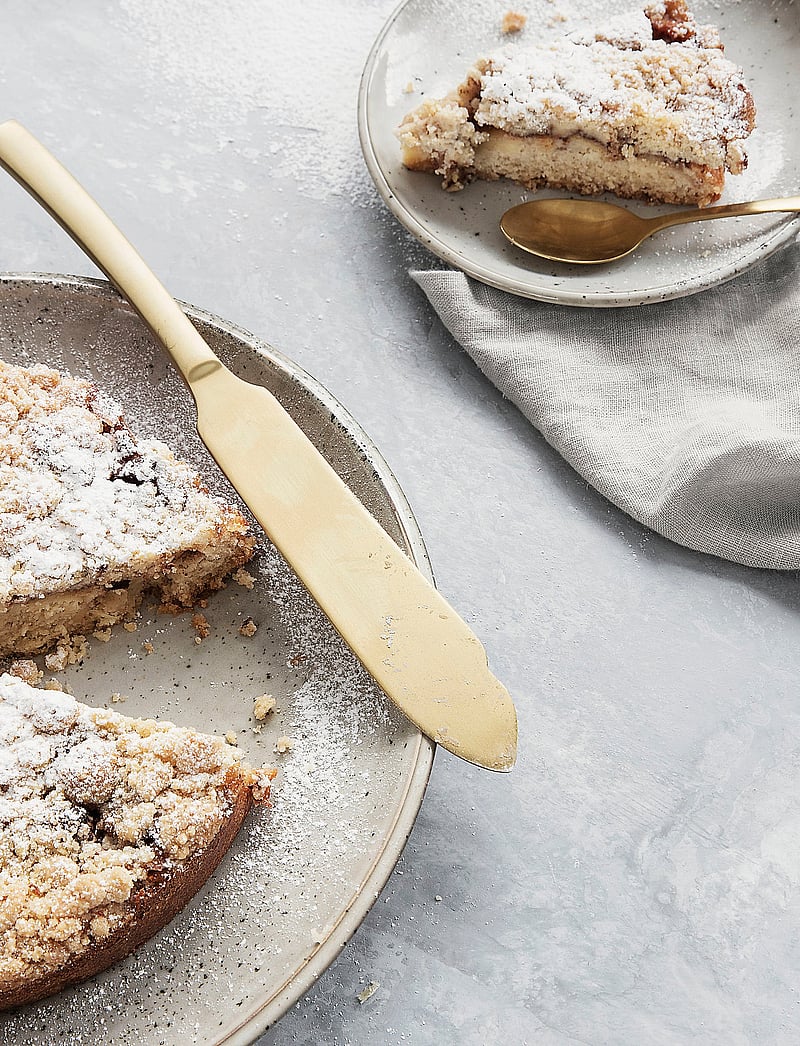 house doctor - Golden Cake servers - kuchenmesser - silver - 2