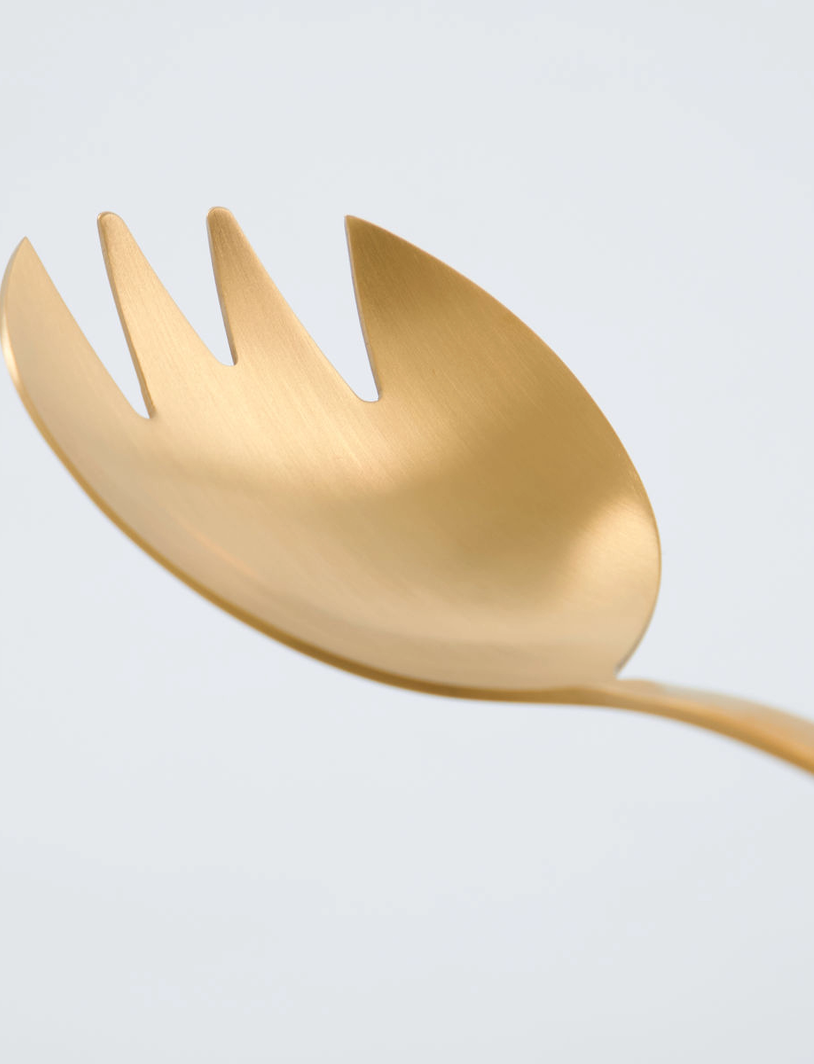 house doctor - Salad servers, HDGolden, Golden - Łyzki do sałatek - golden - 3