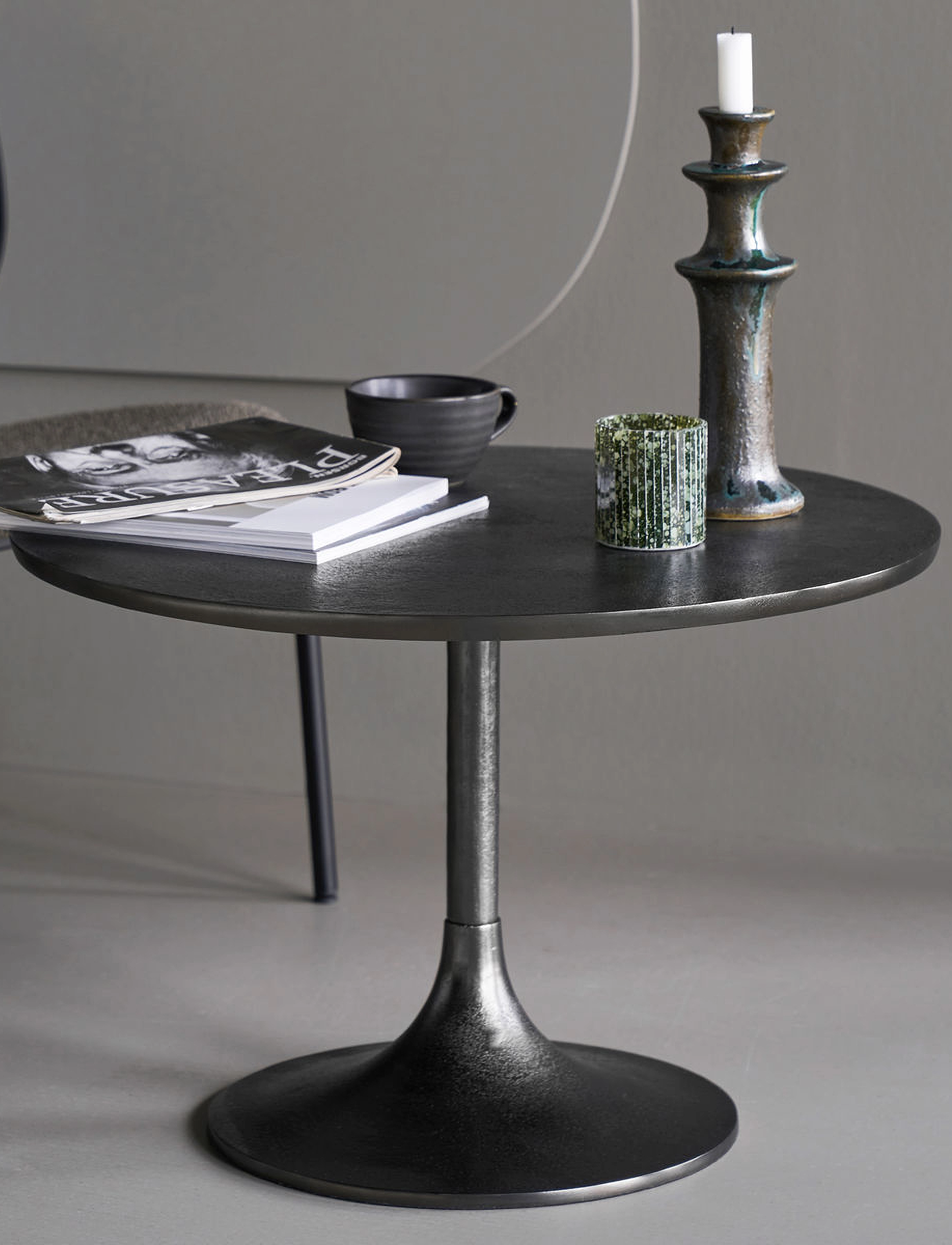 house doctor Side Table, Hdpan, Black, One Size, Tables, Schwarz - Coffee Homeware