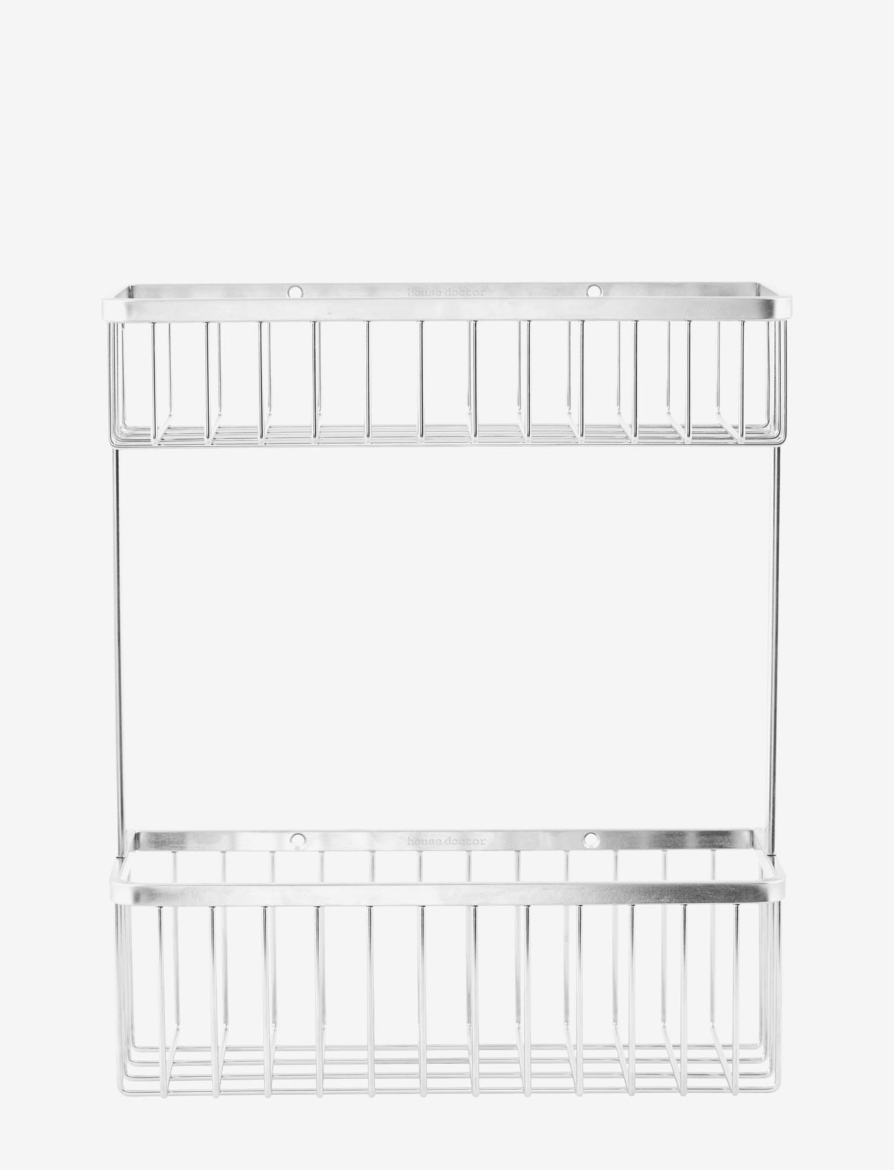 house doctor Bath Basket Double - Storage - SILVER / silver