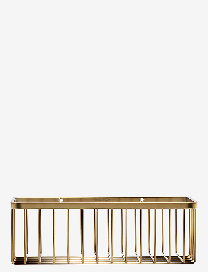 house doctor - Bath Basket - osta hinna alusel - brushed brass - 0