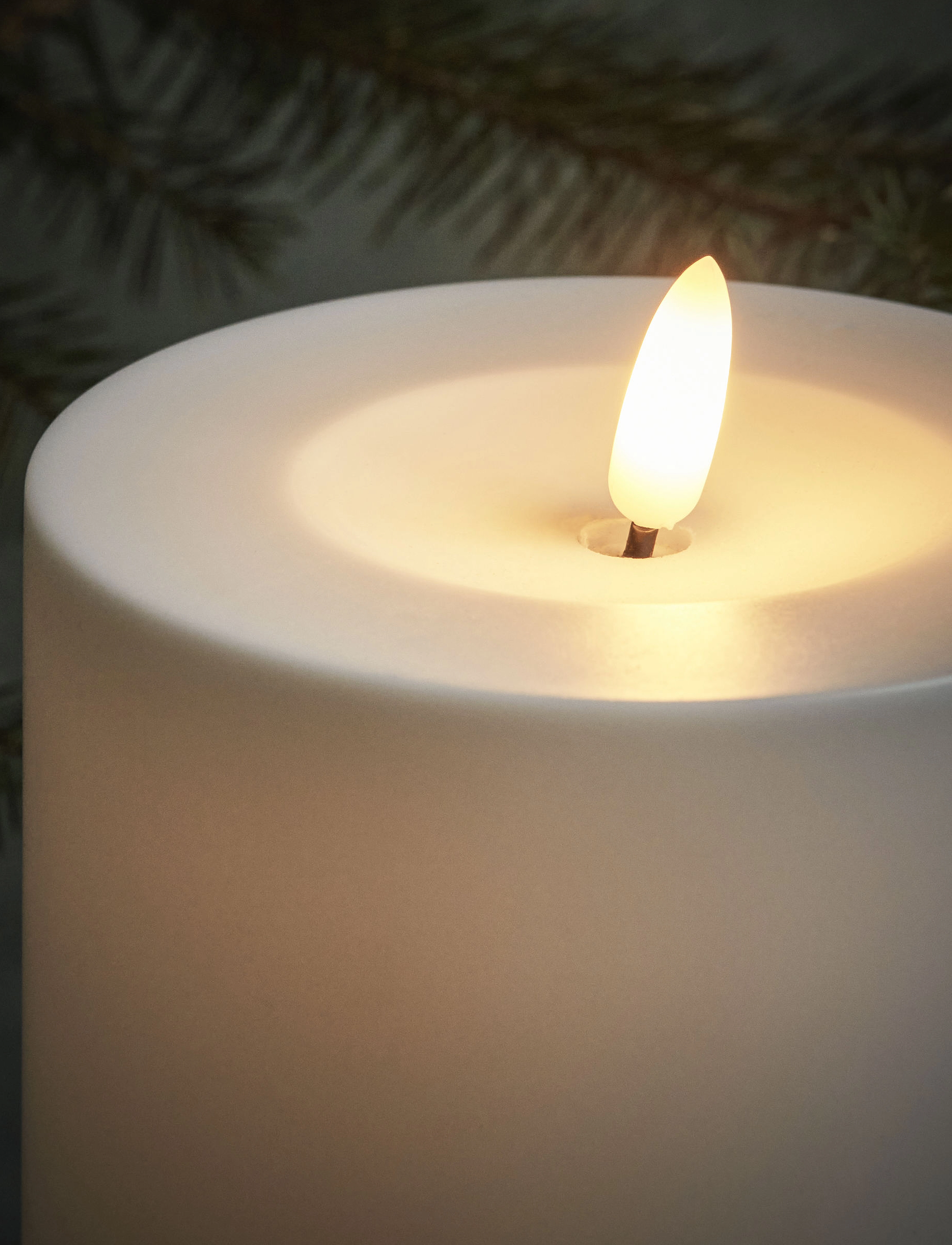 house doctor - Candle, LED, White - lanterns - white - 4