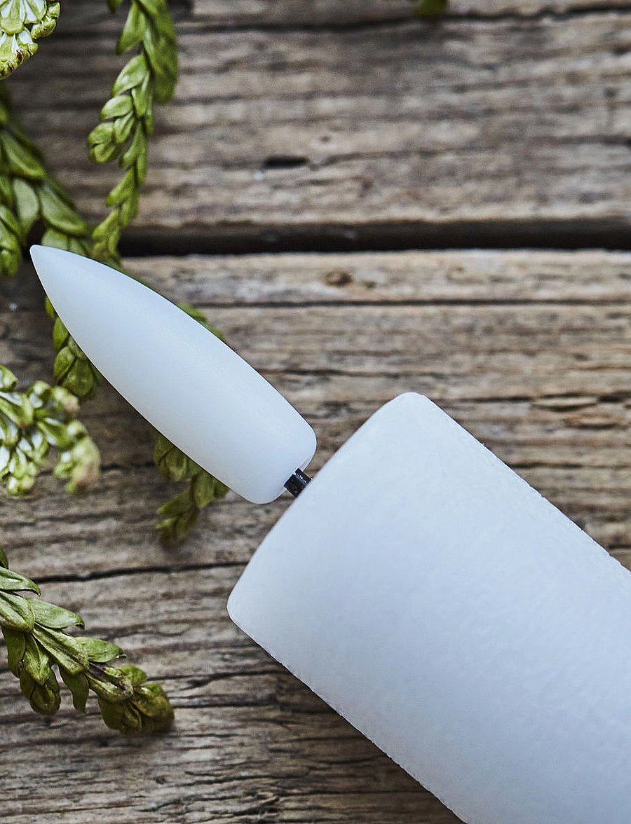 house doctor - Candle, HDLED, White - white - 4