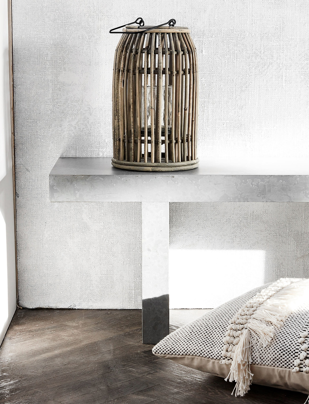 house doctor Ova Lanterne, H32 cm, Outdoor Lighting, Braun - Lanterns, Homeware