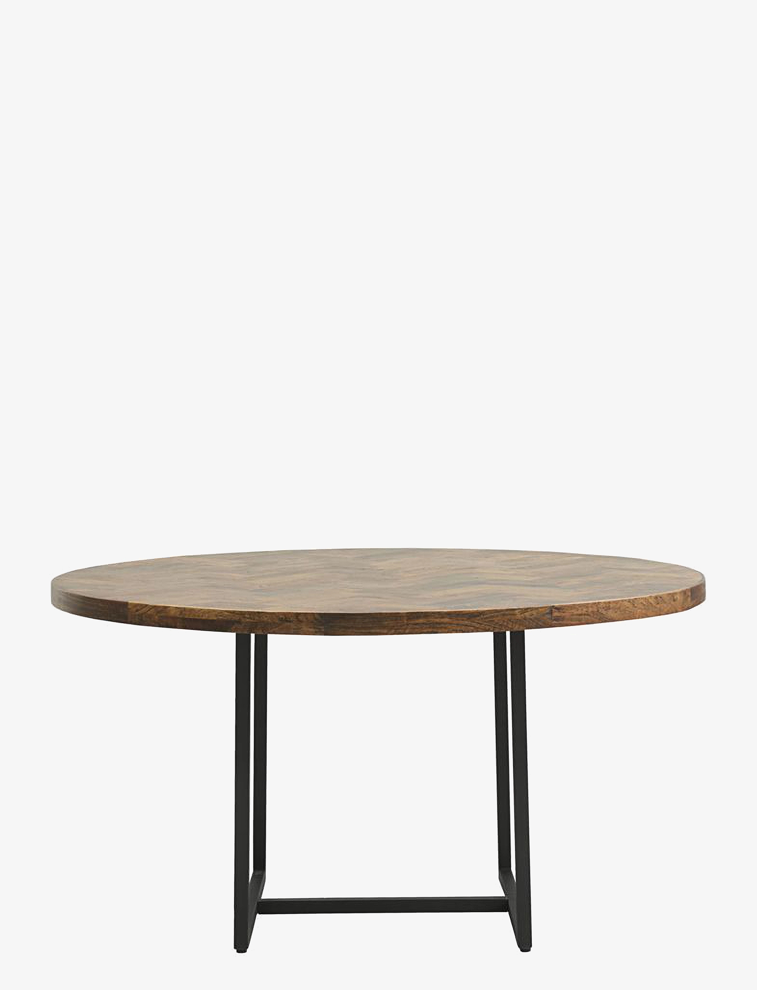 house doctor Dining Table, Hdkant, Nature, Spisebord, Brun, Str: ONE SIZE