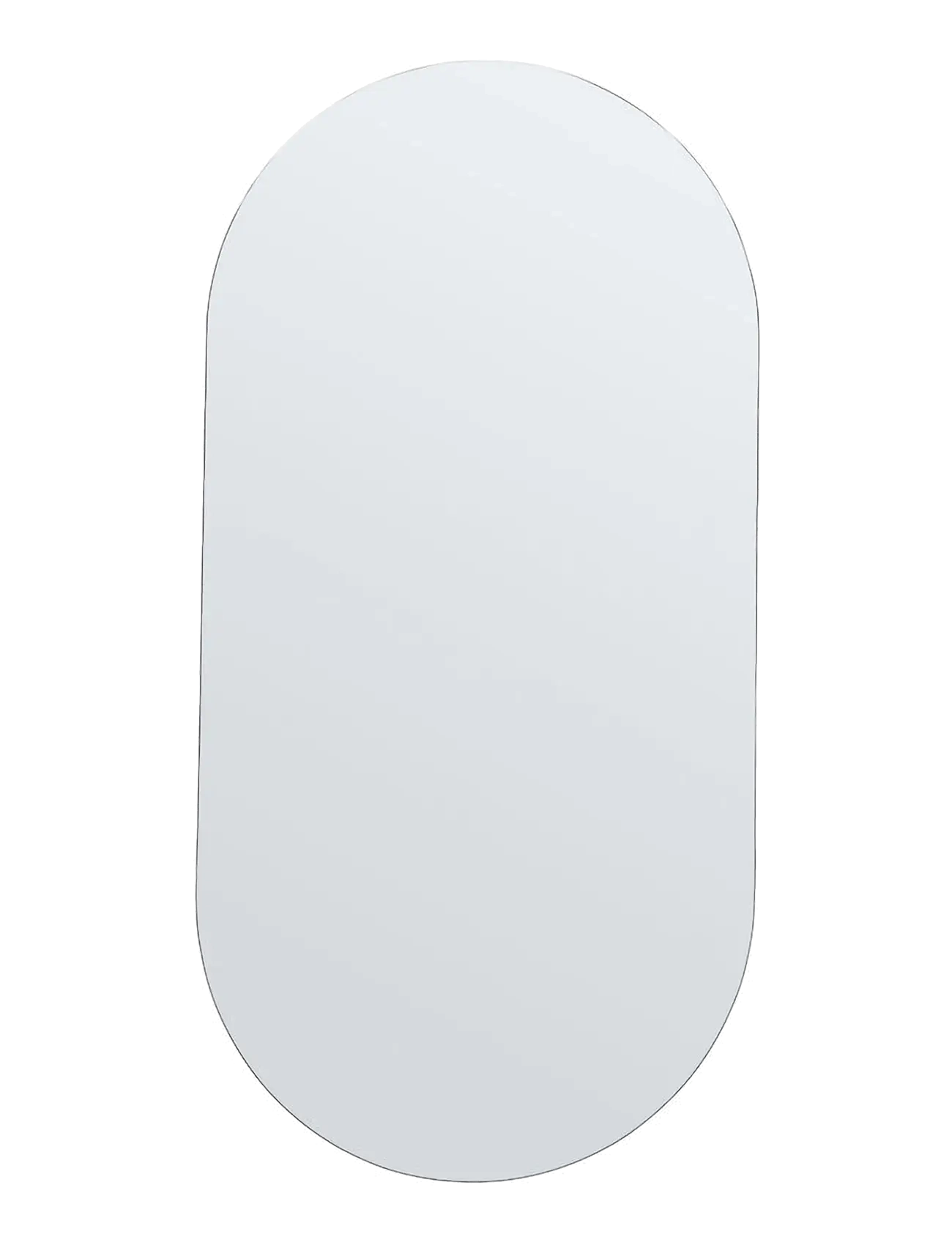 house doctor Mirror, Hdwalls, Clear, Vægspejl, Sølv, Str: W:50CM.H:100CM
