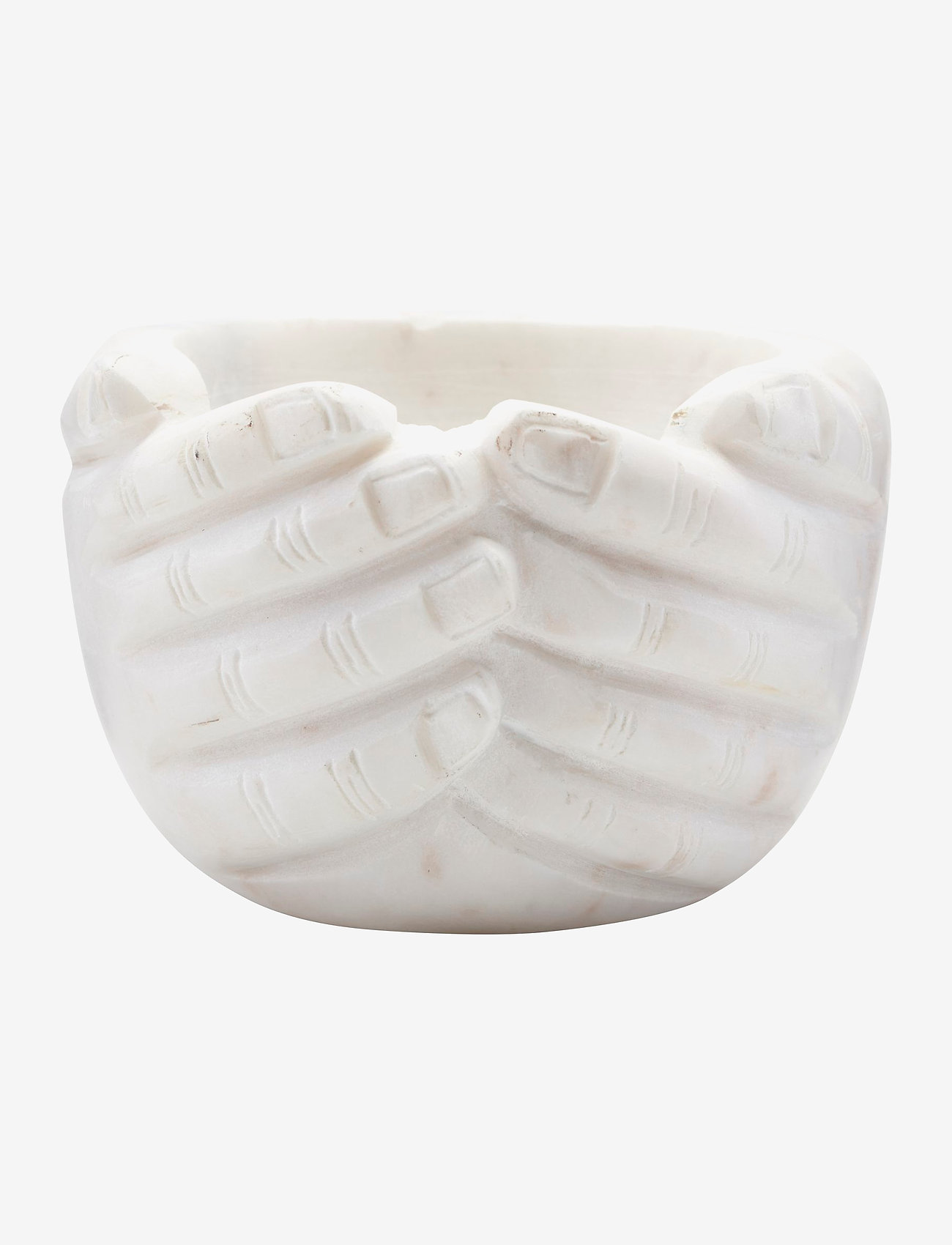 house doctor - Hands Bowl - dekoratīvie šķīvji - grey - 0