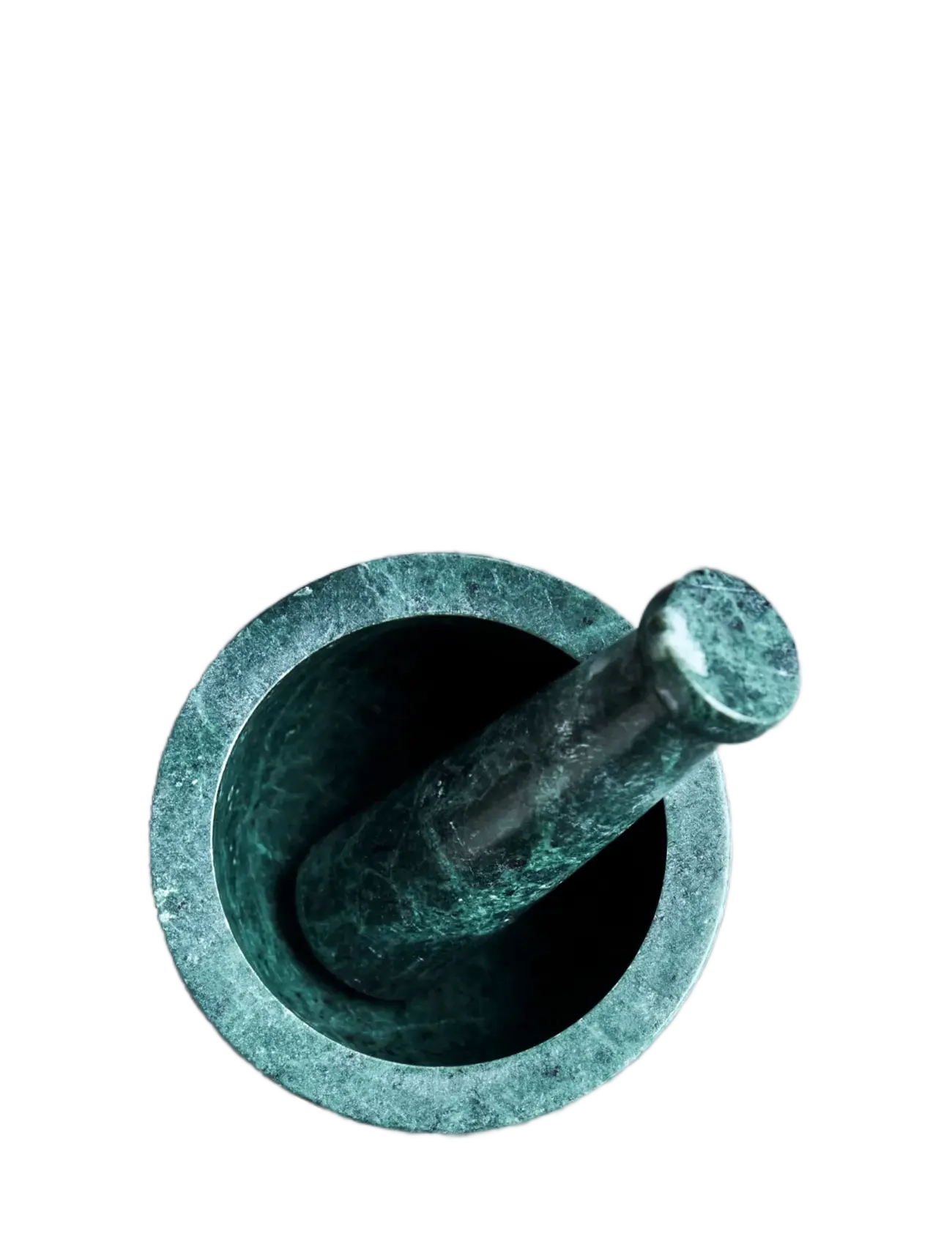 house doctor - Mortar w. pestle, HDArb, Dark green - grūstuvės - dark green - 4