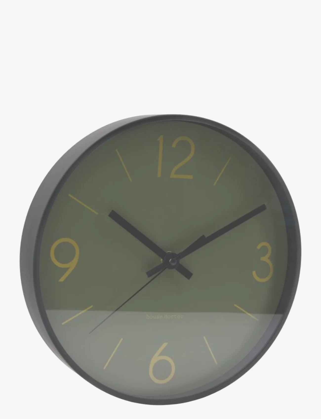 house doctor - Wall clock, HDTime, Dark Green - sieniniai laikrodžiai - dark green - 0