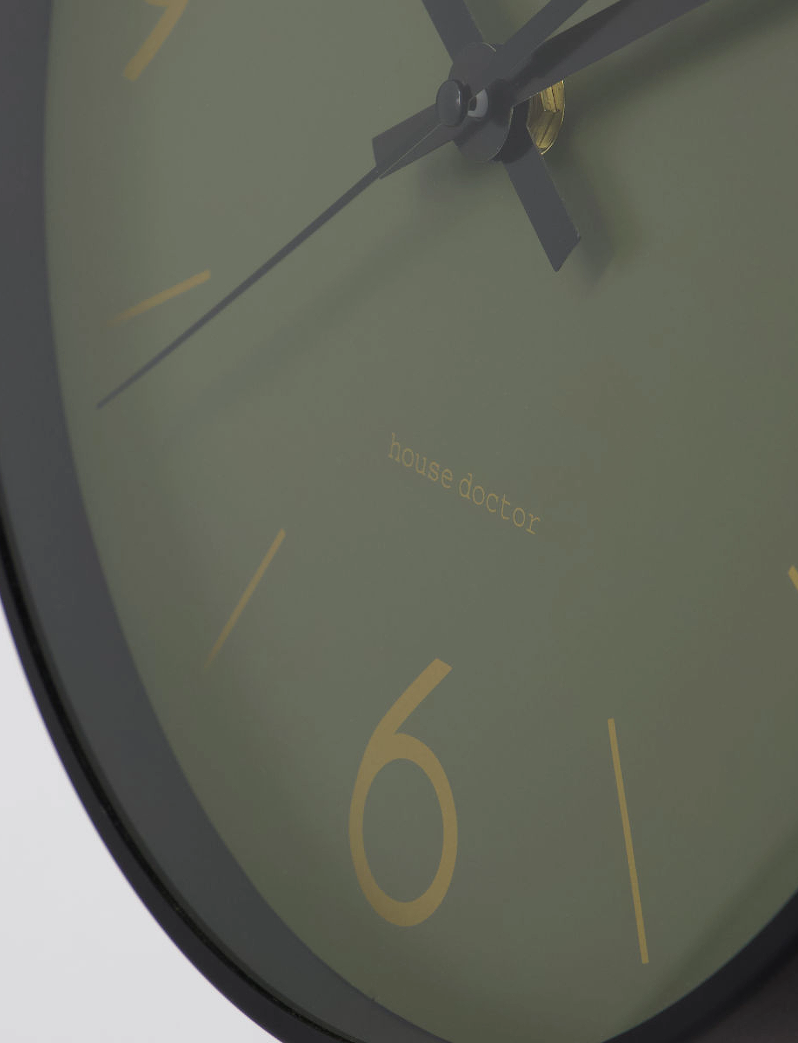 house doctor - Wall clock, HDTime, Dark green - väggklockor - dark green - 3