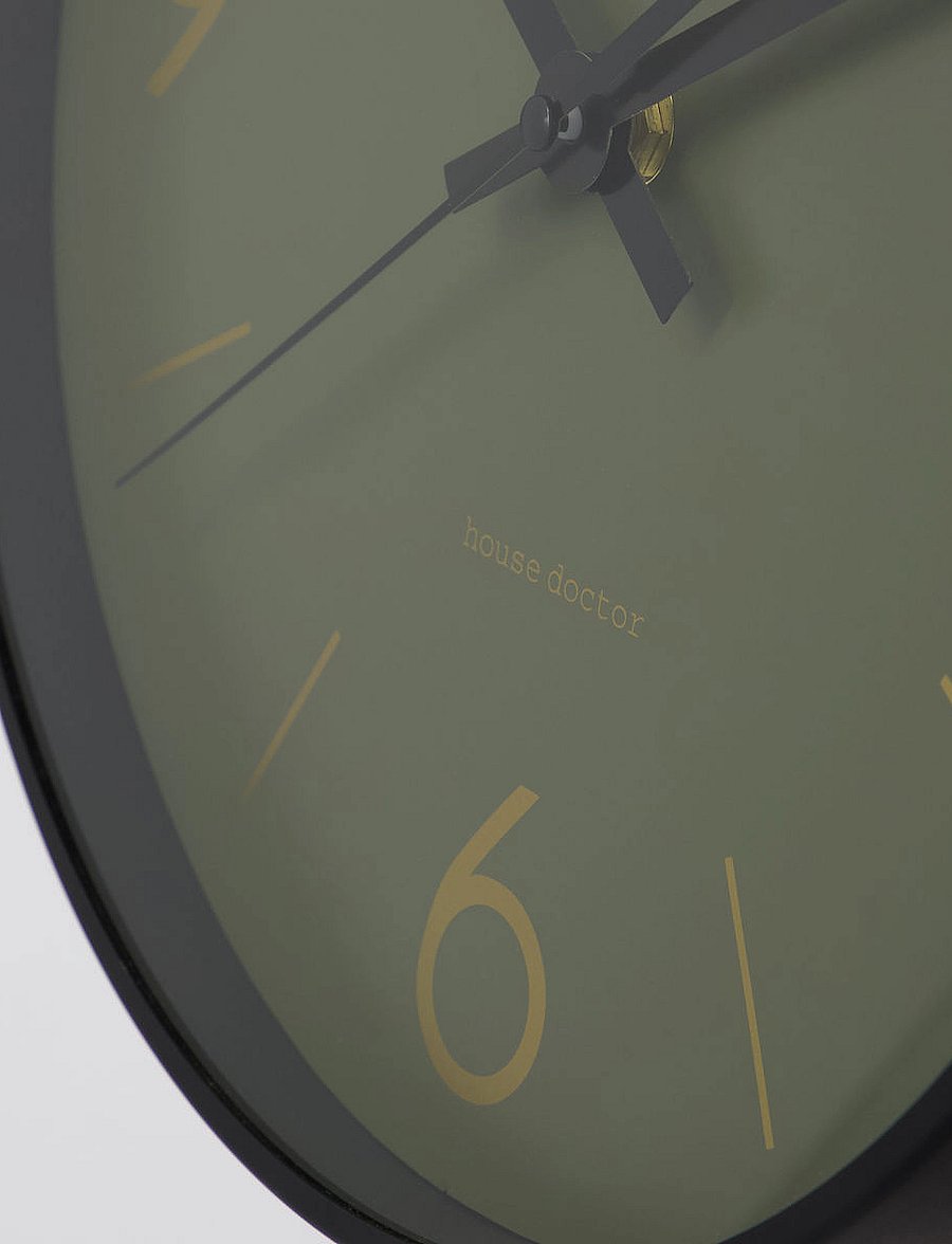 house doctor - Wall clock, HDTime, Dark green - wanduhren - dark green - 3
