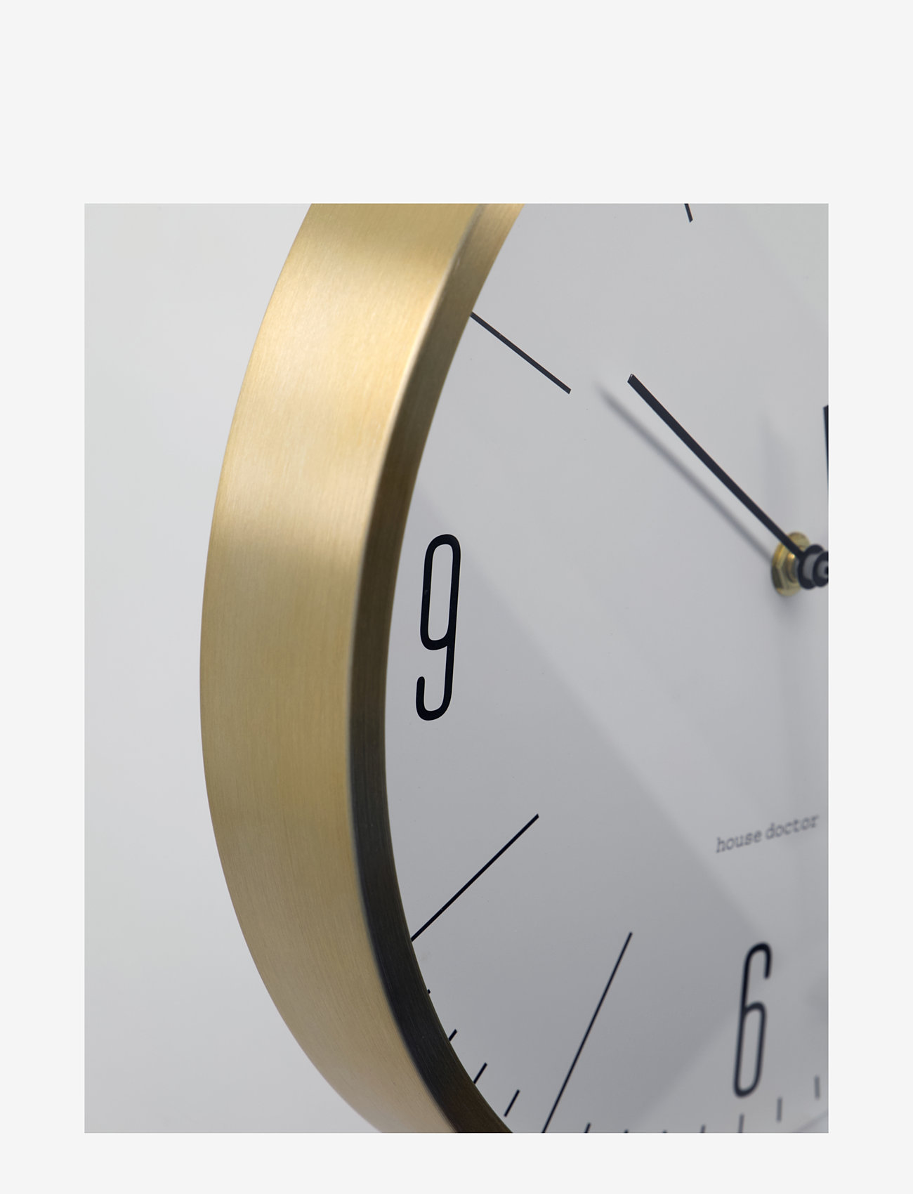 house doctor - Wall clock, HDHour, Golden - shop by price - golden - 1