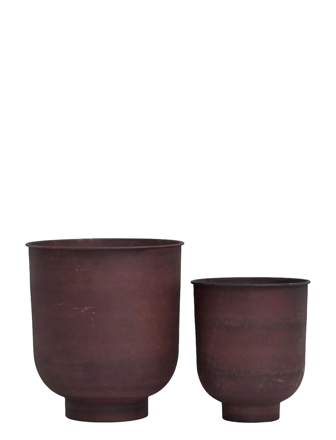 HOUSE DOCTOR Planter, Hdvig, Burnt Henna Burgundy - S:H:35CM.XL:30CM.L:H:45 - Unisex