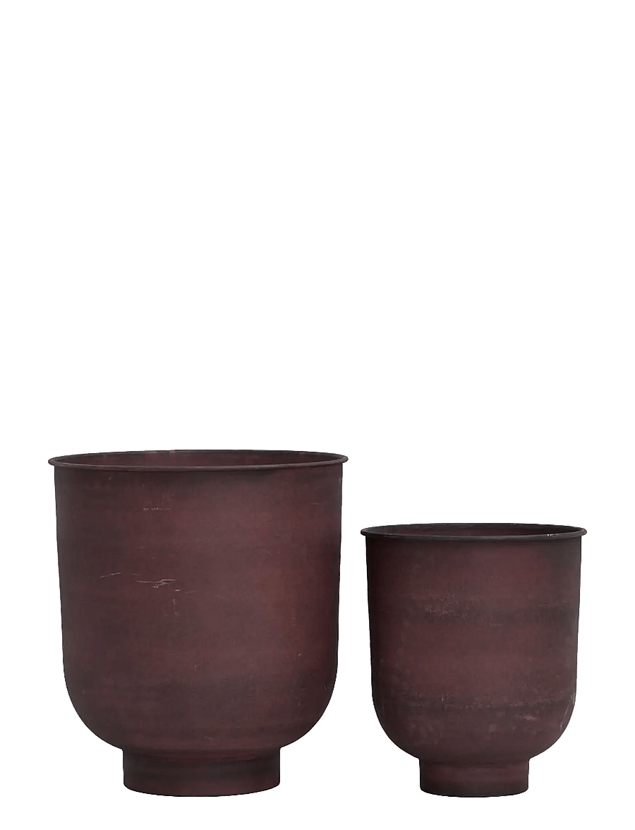 house doctor - Planter, HDVig, Burnt henna - gartenzubehör - burnt henna - 1