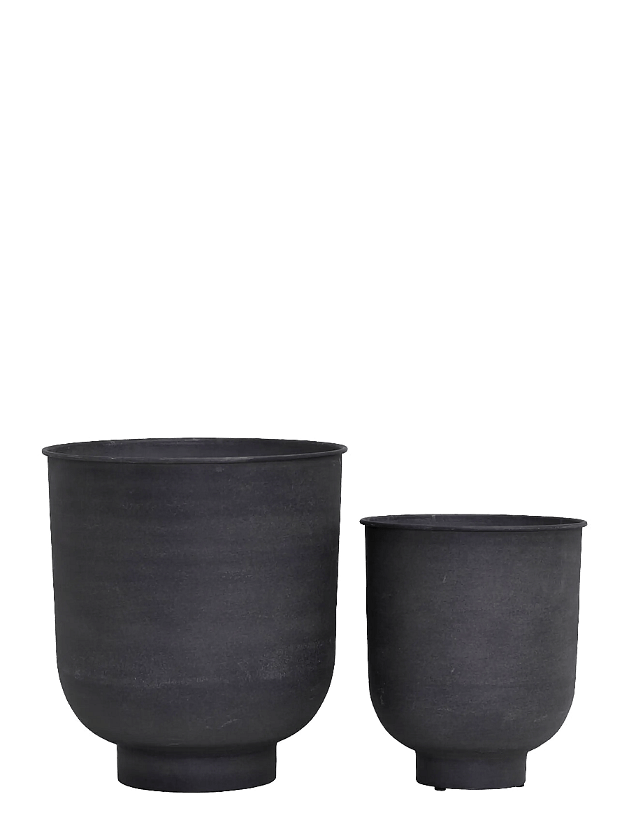 house doctor - Planter, HDVig, Grey - gartenzubehör - grey - 1