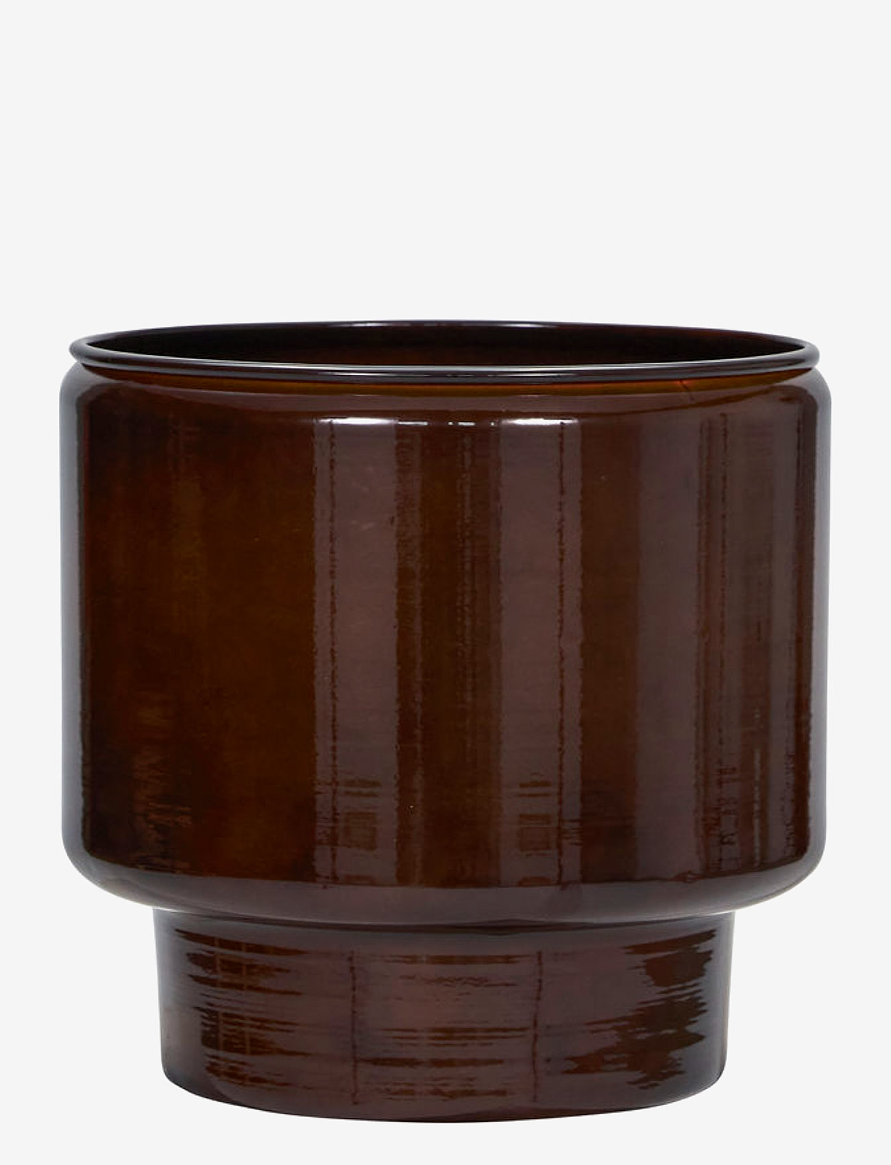 house doctor - Planter, HDPile - plöntu pottar - brown - 3