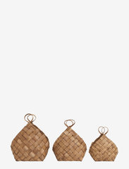 Conical Baskets - BROWN