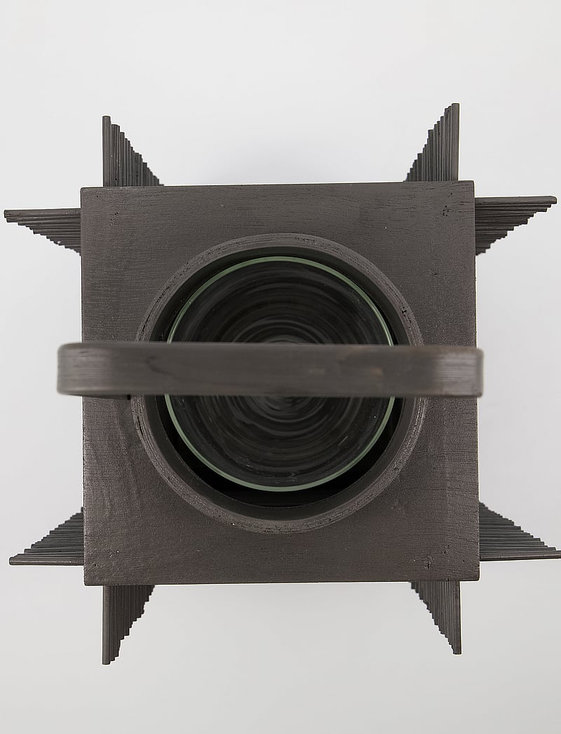 house doctor - Asi Lantern - laternen - dark grey - 0