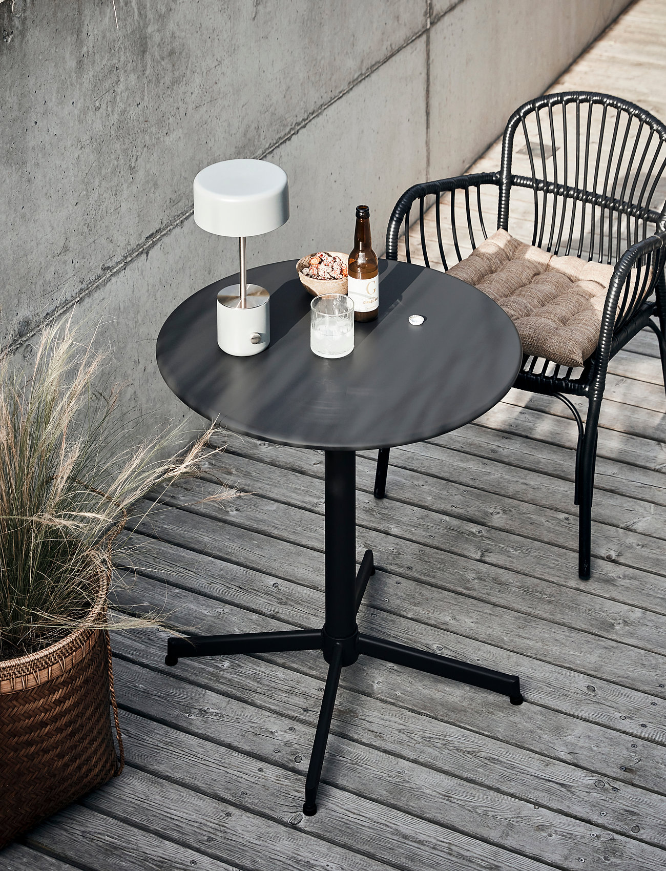 house doctor - Table, HDHelo, Black - mööbel - black - 3