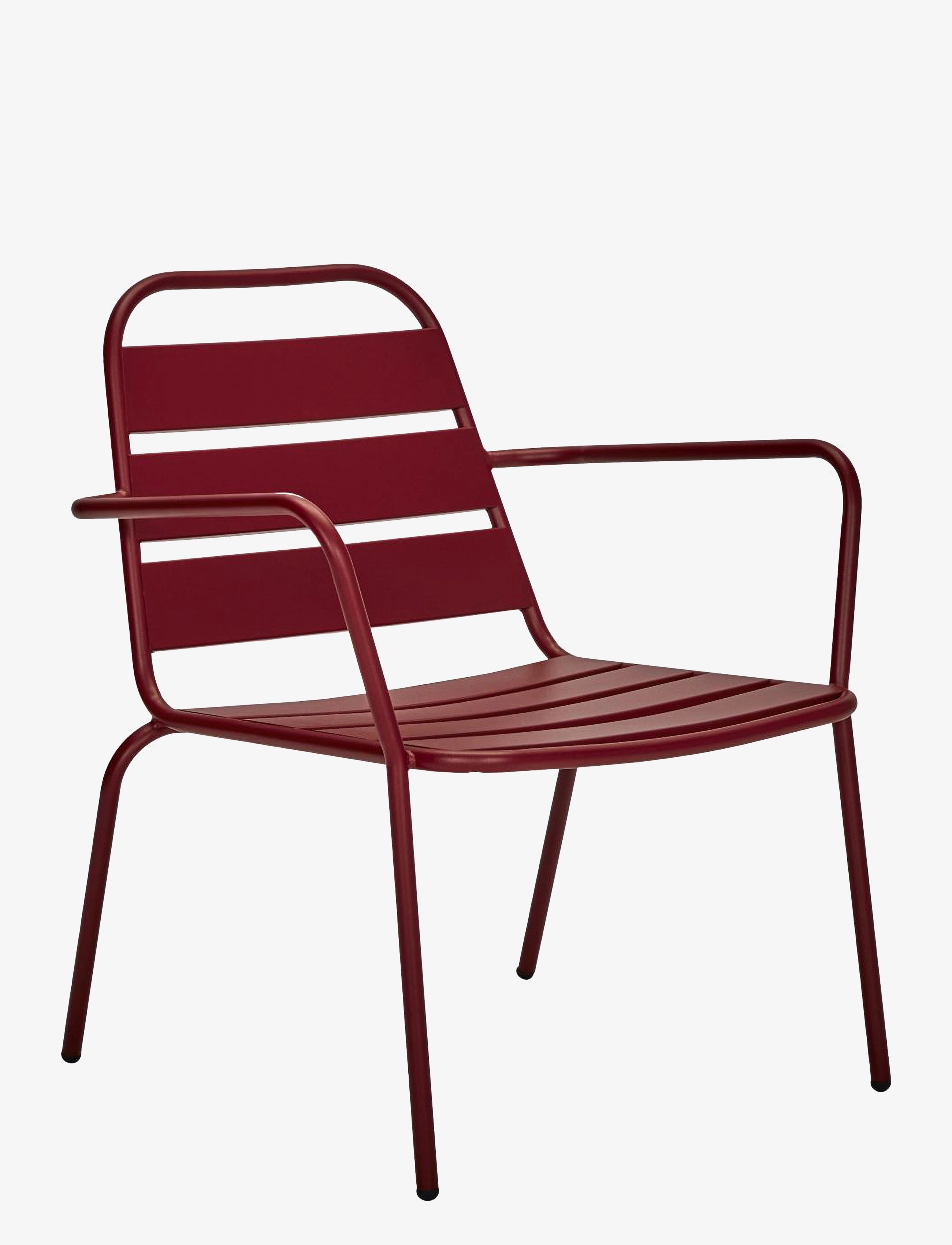 house doctor Loungestol, Hdhelo, Rød, Stol, Rød, Str: 65X64X74CM
