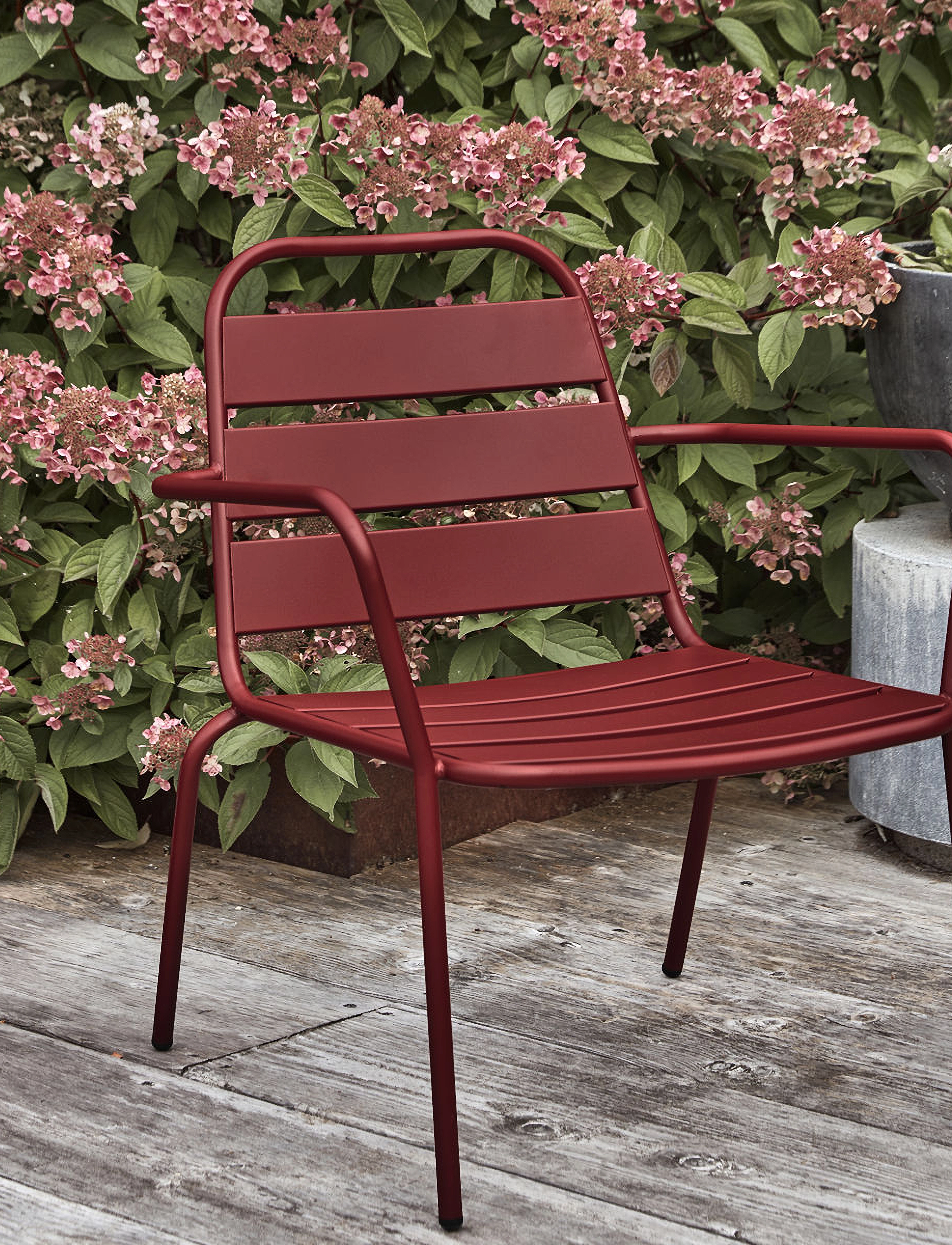 house doctor Loungestol, Hdhelo, Rød, 65X64X74 cm, Red, Stole Og Skamler > Stole, Unisex