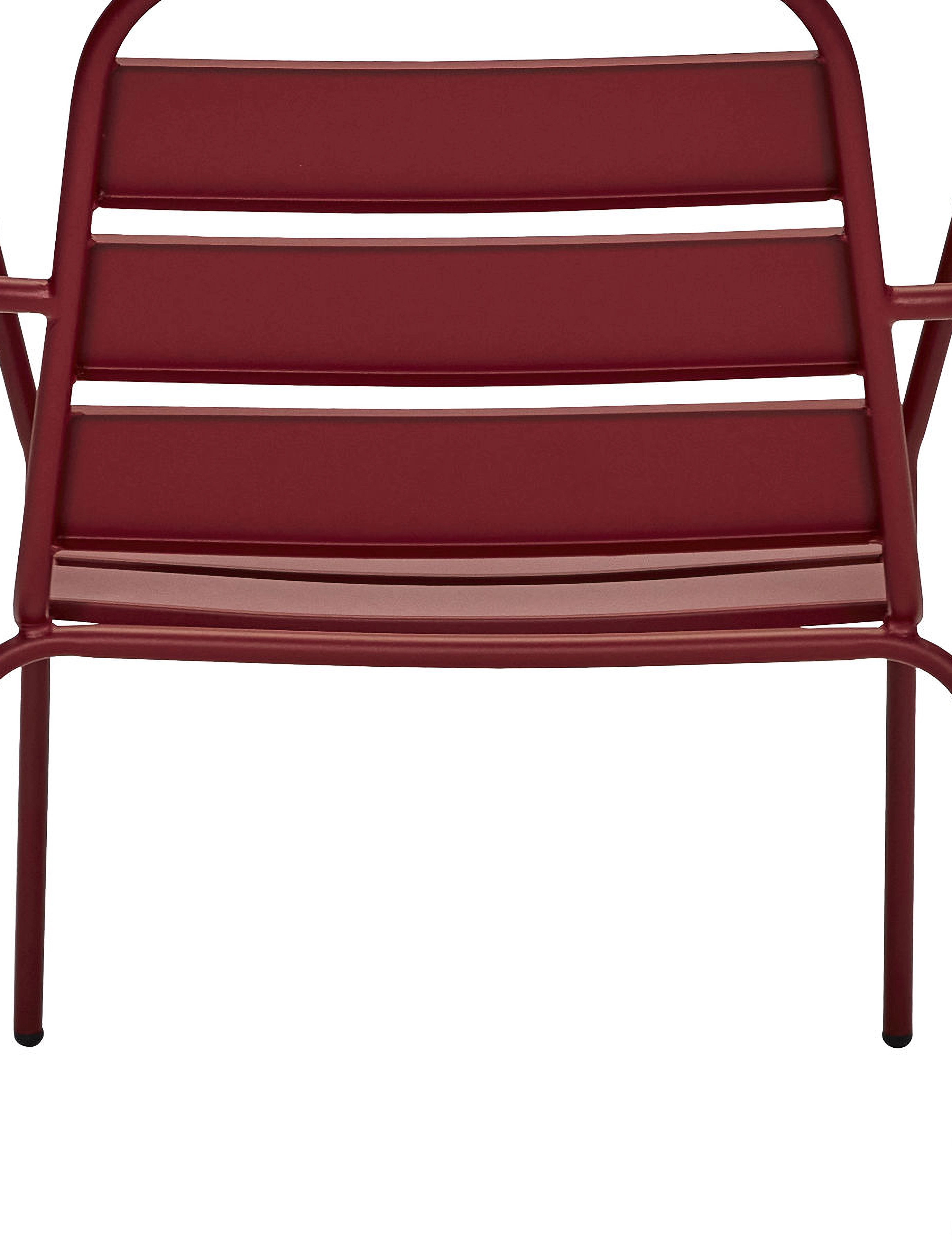 house doctor - Chair, HDHelo, Red - stólar - red - 3