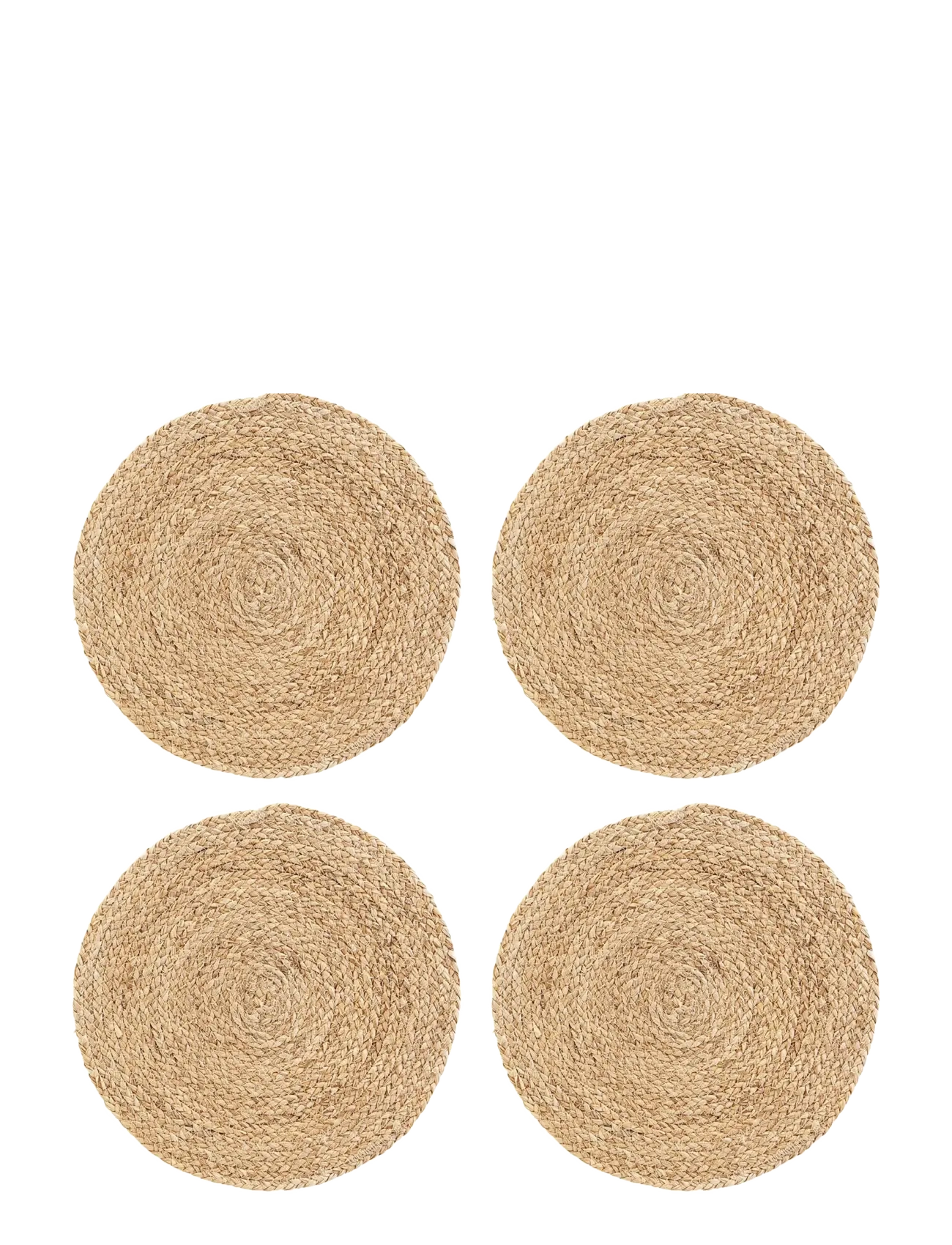 house doctor Circle Dækkeserviet, Dækkeserviet, Beige, Str: Ø 38 cm