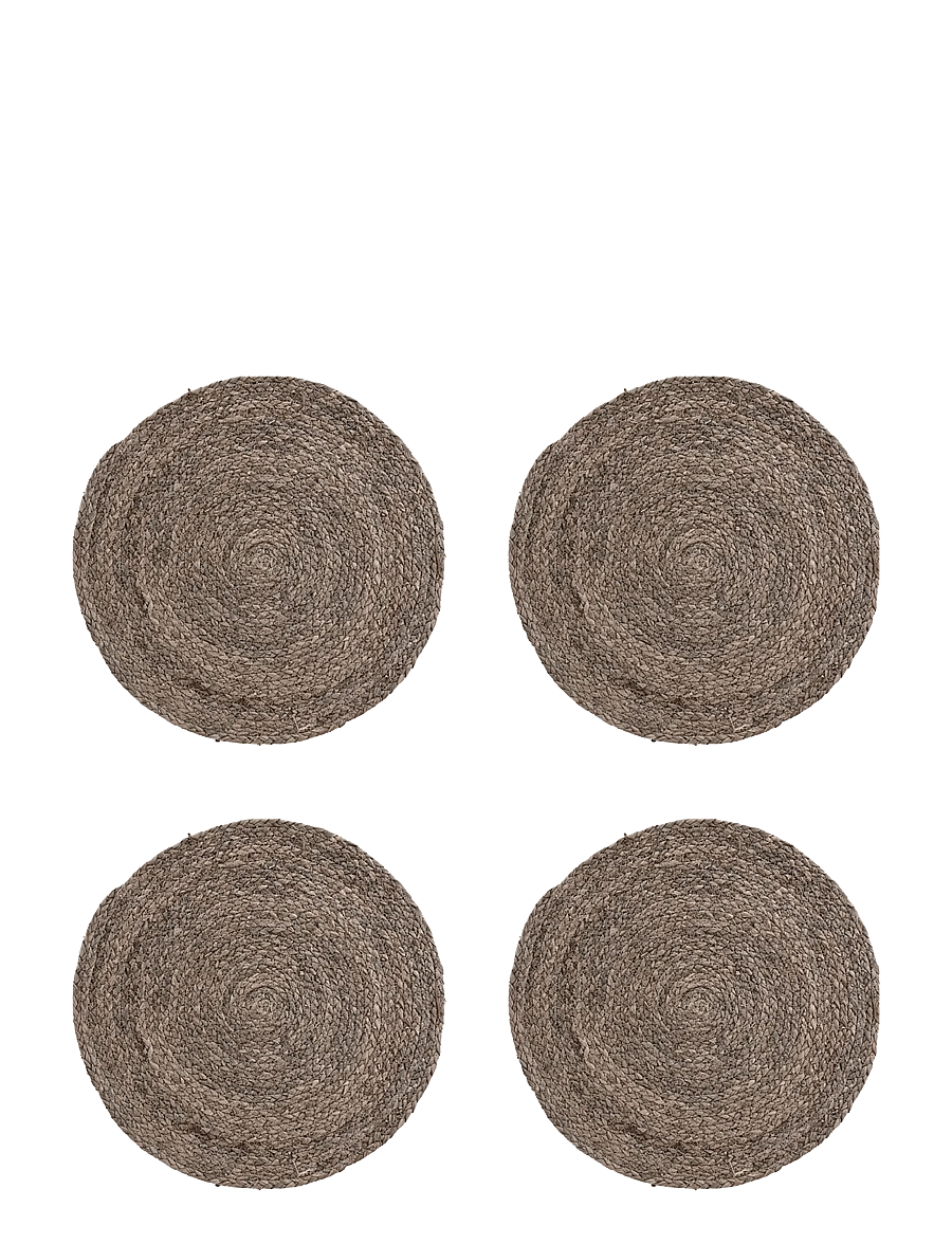house doctor - Placemat, HDCircle, Light grey - platzdeckchen - light grey - 1
