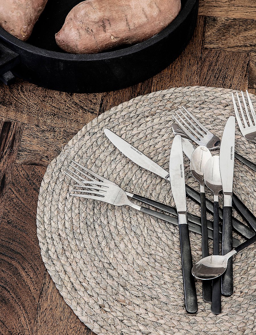 house doctor - Placemat, HDCircle, Light grey - platzdeckchen - light grey - 2