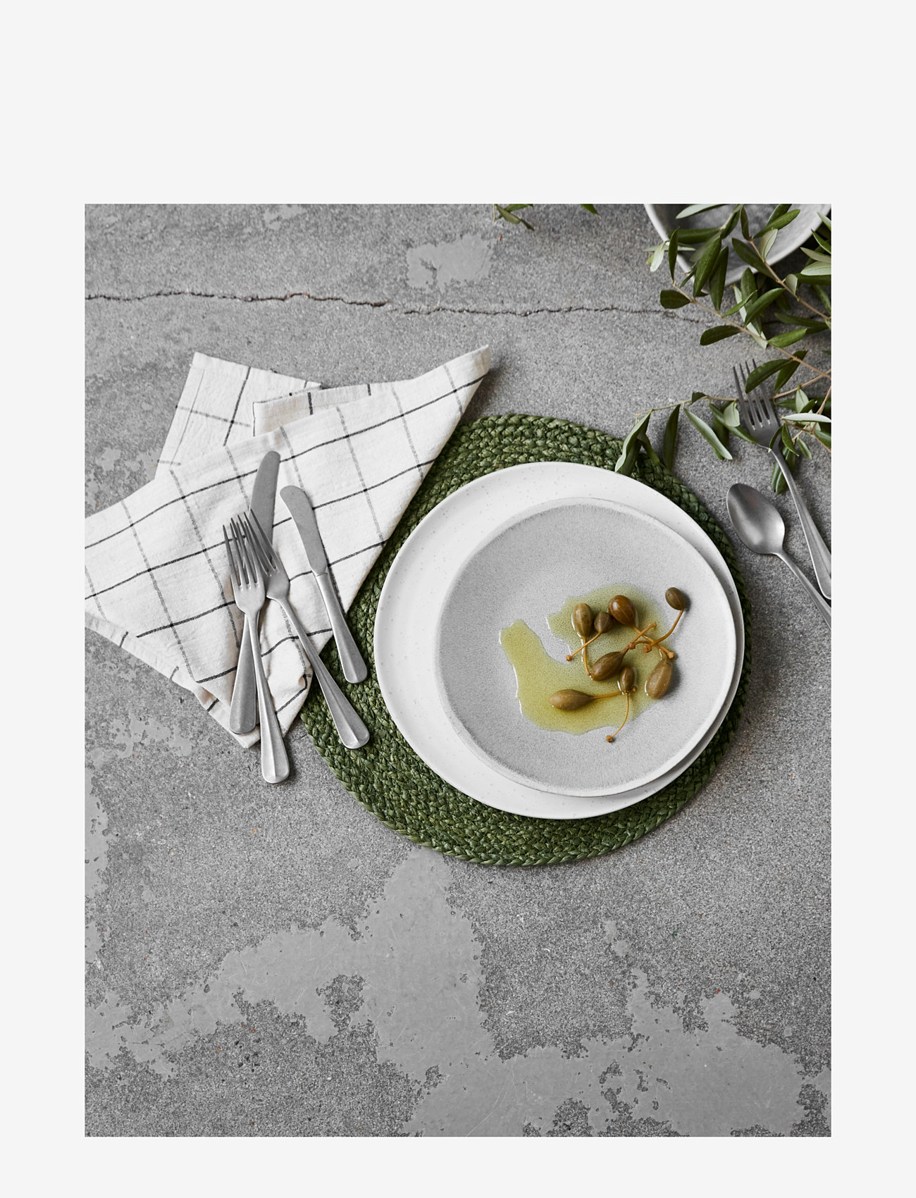 house doctor - Bordstablett, HDCircle, Grön - green - 2